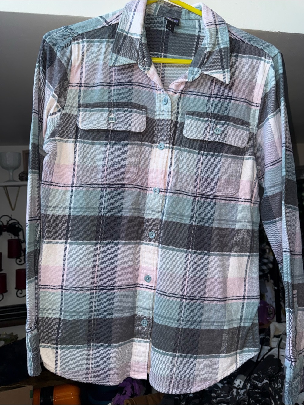 Patagonia plaid flannel long sleeve